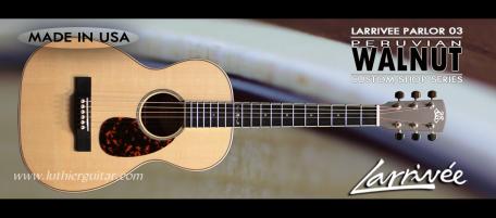 Luthier Guitar Acoustic Guitars Larrivee USA Guitars 03